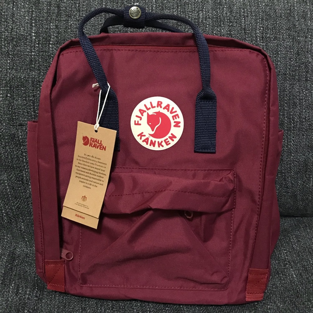 New Fjallraven Kanken Backback